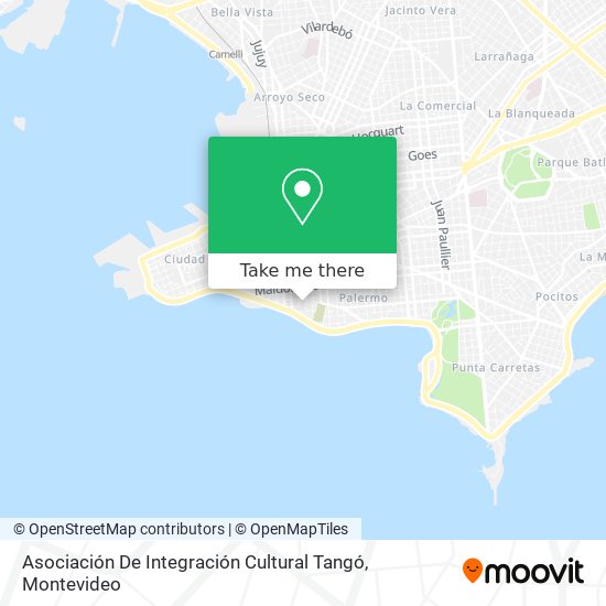 Asociación De Integración Cultural Tangó map