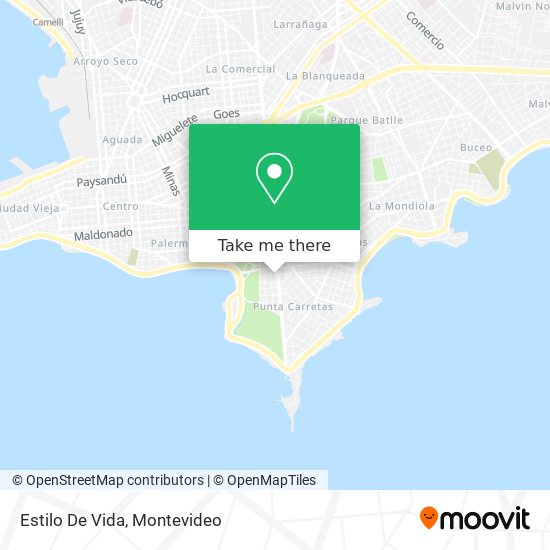 Estilo De Vida map