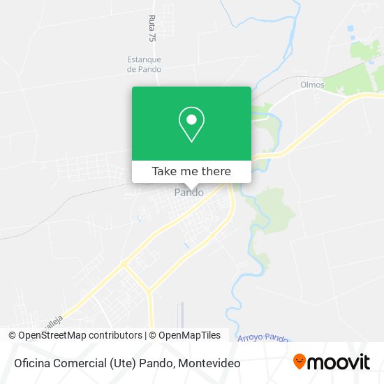 Oficina Comercial (Ute) Pando map