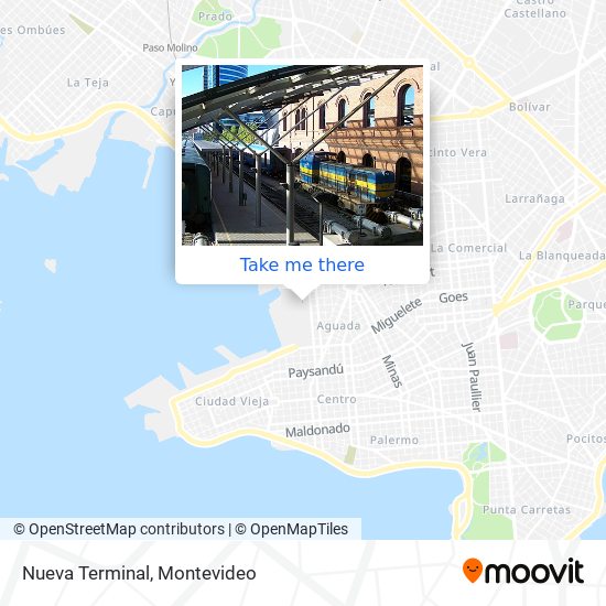 Mapa de Nueva Terminal