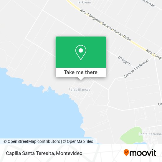 Capilla Santa Teresita map
