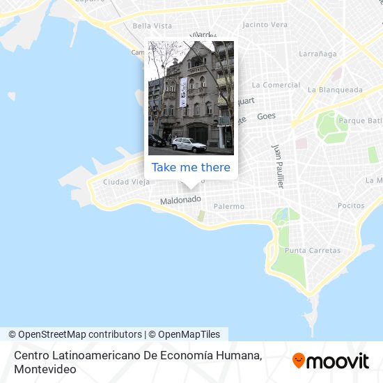 Centro Latinoamericano De Economía Humana map