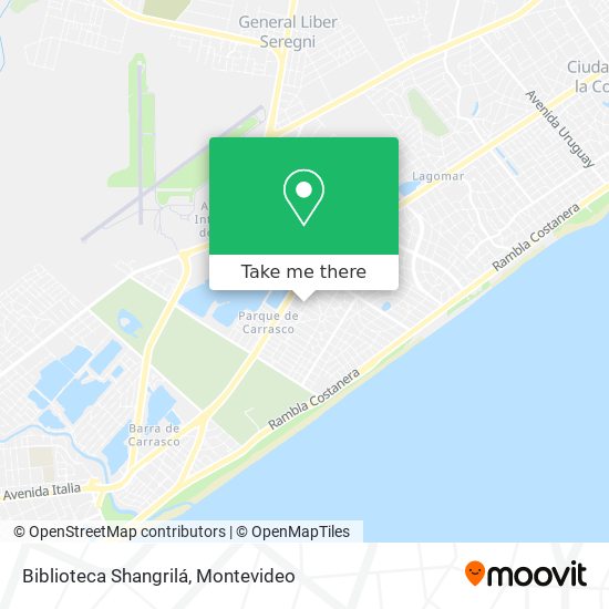 Mapa de Biblioteca Shangrilá