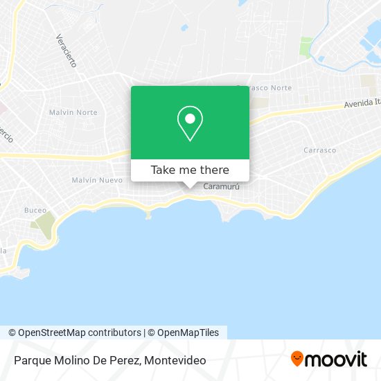 Parque Molino De Perez map