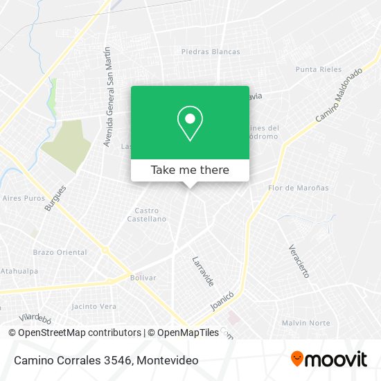 Camino Corrales 3546 map