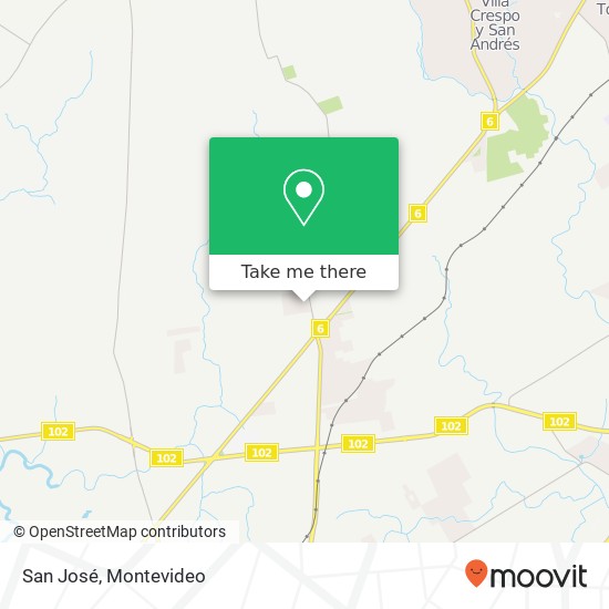 San José map