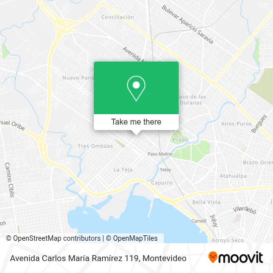 Mapa de Avenida Carlos María Ramírez 119