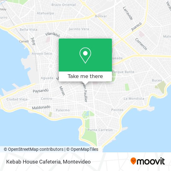 Kebab House Cafeteria map