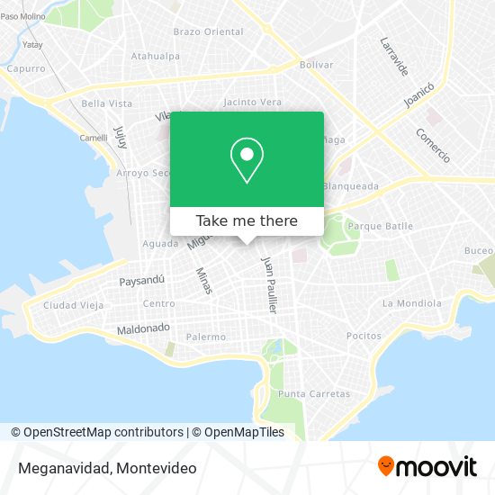 Meganavidad map