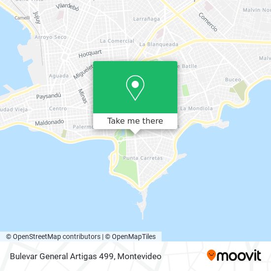 Bulevar General Artigas 499 map