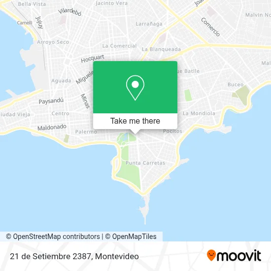 Mapa de 21 de Setiembre 2387