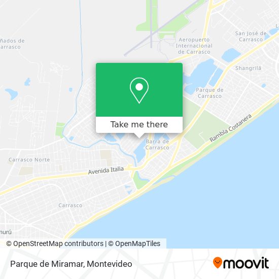 Parque de Miramar map