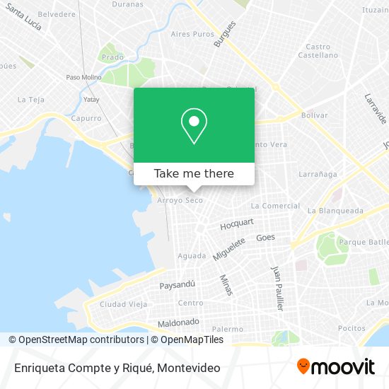 Mapa de Enriqueta Compte y Riqué