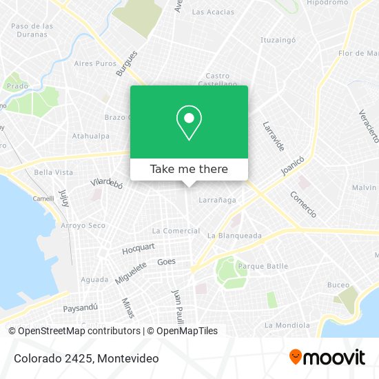 Mapa de Colorado 2425