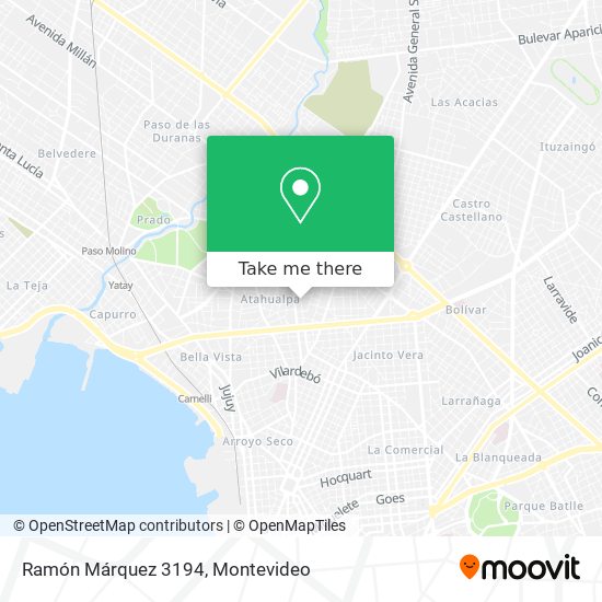 Ramón Márquez 3194 map