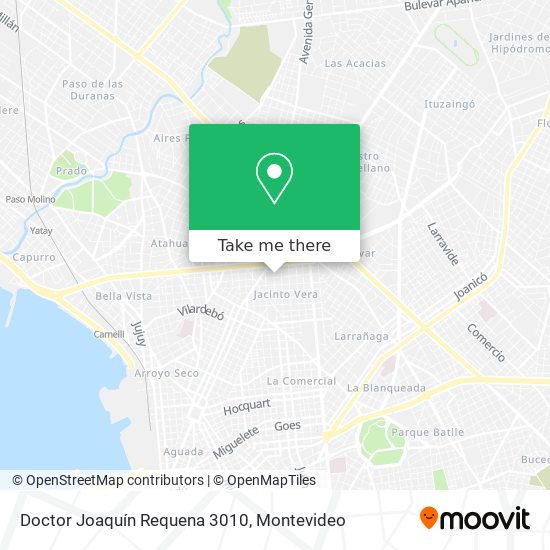 Doctor Joaquín Requena 3010 map