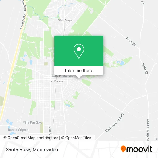 Santa Rosa map