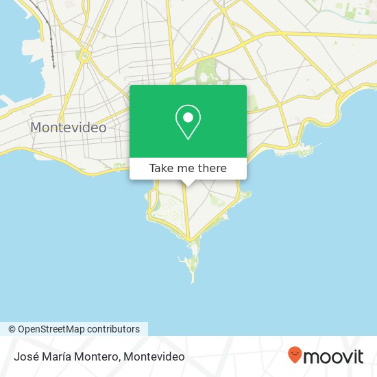 José María Montero map