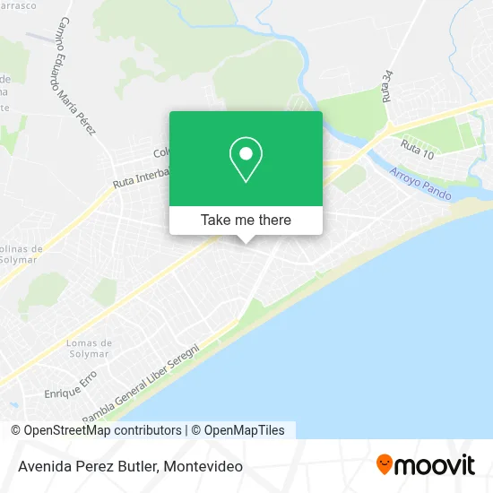 Avenida Perez Butler map