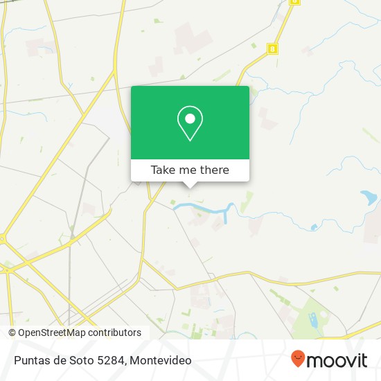 Puntas de Soto 5284 map