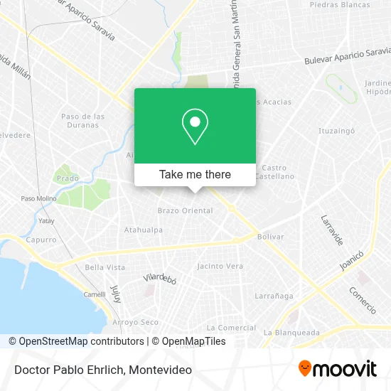 Doctor Pablo Ehrlich map