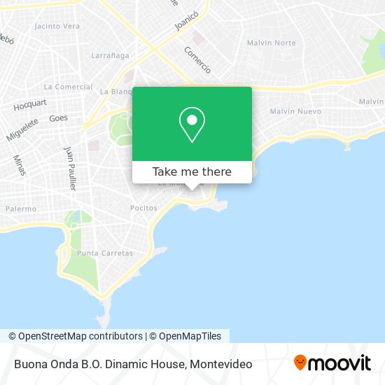 Mapa de Buona Onda B.O. Dinamic House