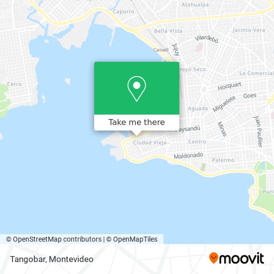 Tangobar map