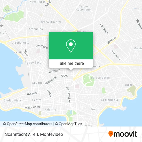 Mapa de Scanntech(V.Tel)