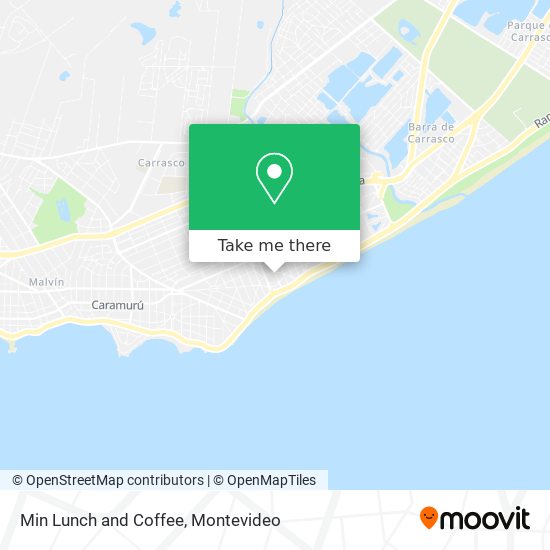 Min Lunch and Coffee map