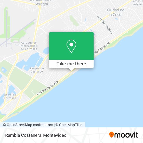 Rambla Costanera map