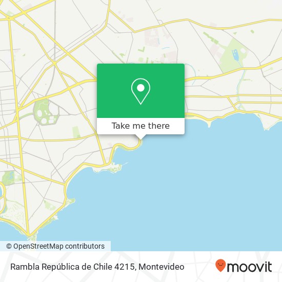 Rambla República de Chile 4215 map