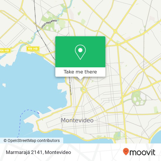 Marmarajá 2141 map