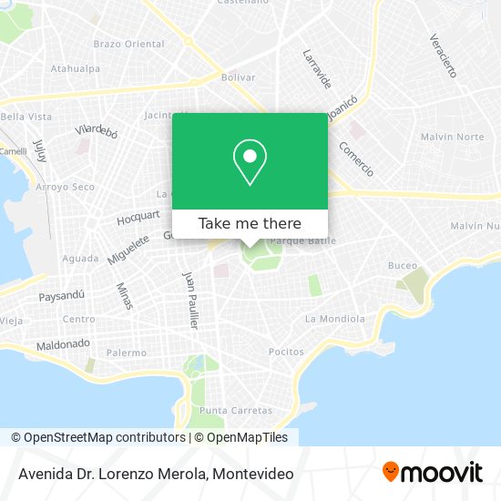 Mapa de Avenida Dr. Lorenzo Merola