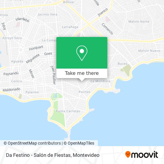 Da Festino - Salón de Fiestas map