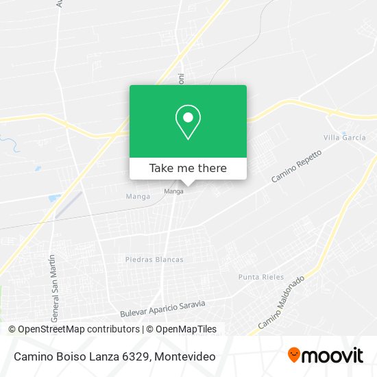 Camino Boiso Lanza 6329 map