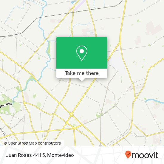 Juan Rosas 4415 map