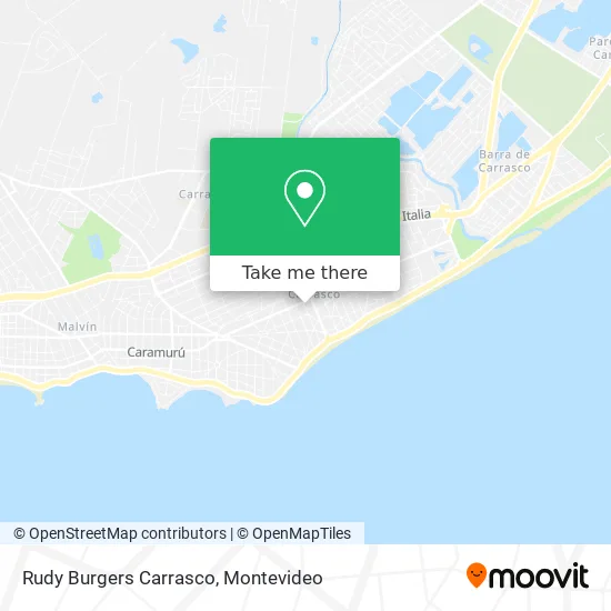 Mapa de Rudy Burgers Carrasco