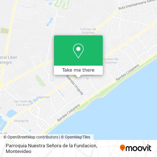 Parroquia Nuestra Señora de la Fundacion map