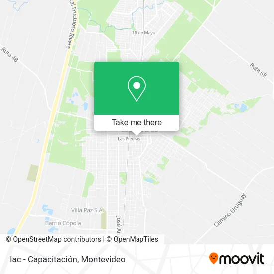 Iac - Capacitación map