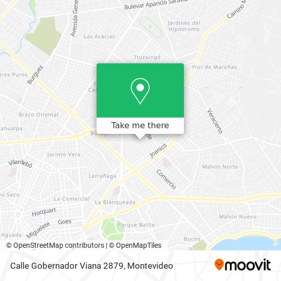 Calle Gobernador Viana 2879 map