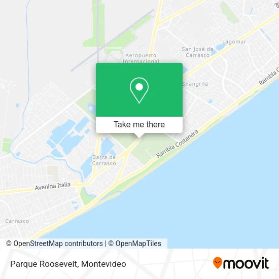 Mapa de Parque Roosevelt