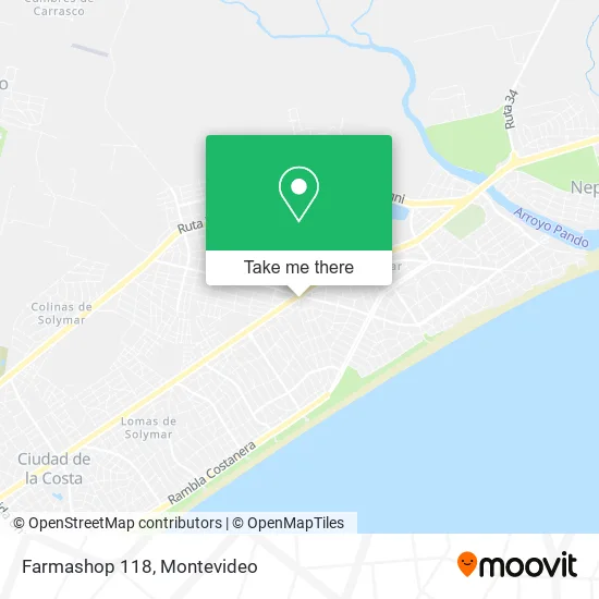 Farmashop 118 map