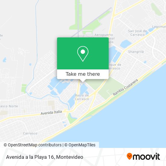 Mapa de Avenida a la Playa 16