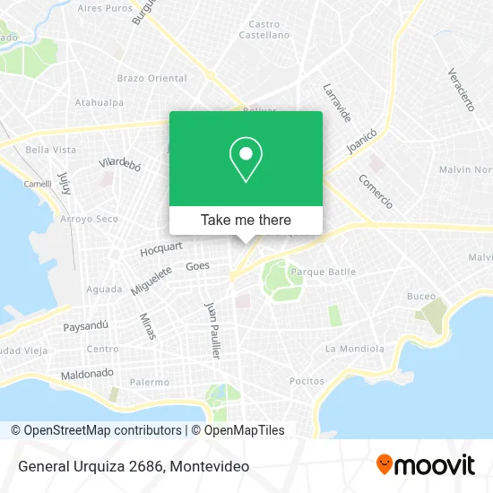 General Urquiza 2686 map