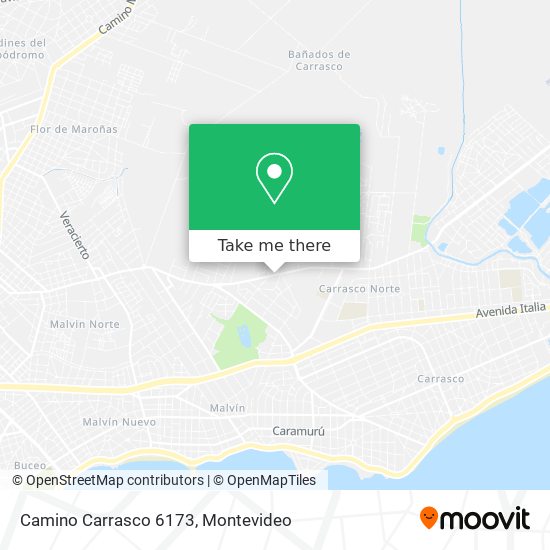Camino Carrasco 6173 map