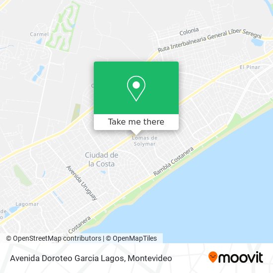 Avenida Doroteo Garcia Lagos map