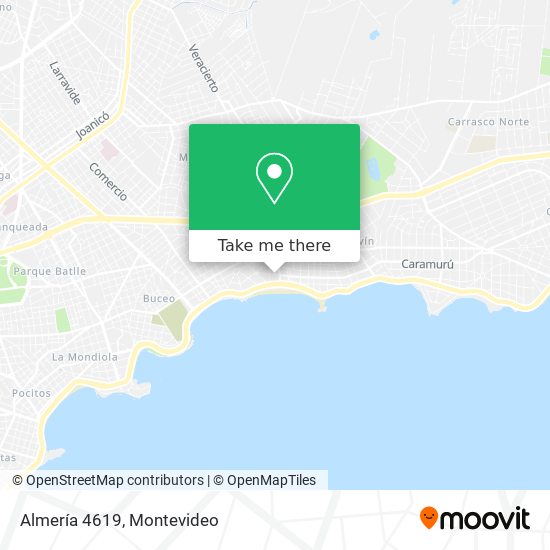 Almería 4619 map
