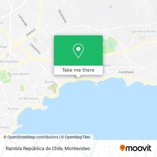 Rambla República de Chile map