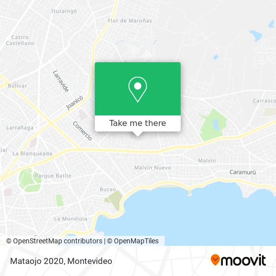 Mataojo 2020 map
