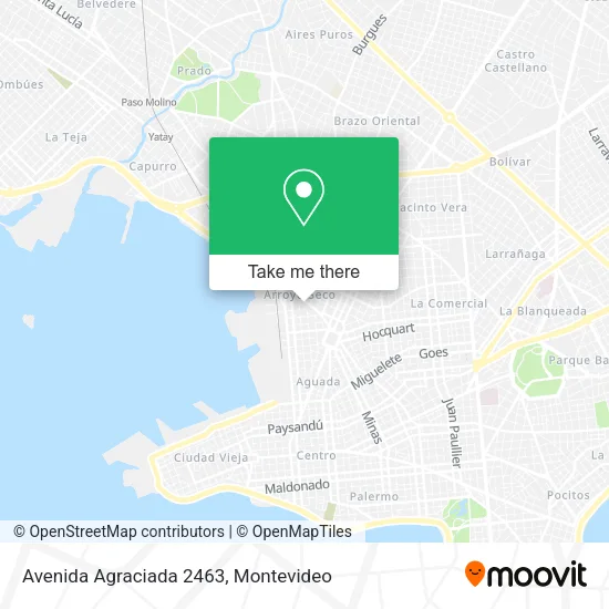 Mapa de Avenida Agraciada 2463